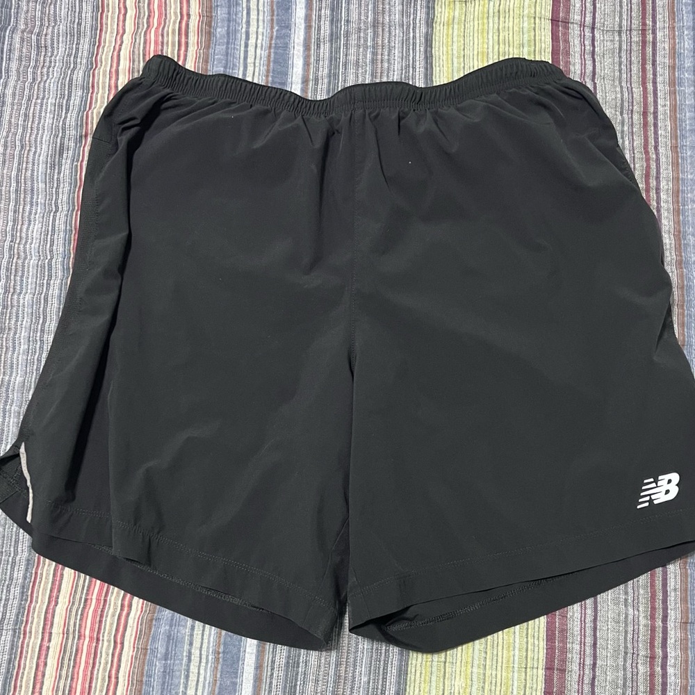 New Balance Black Performance Shorts